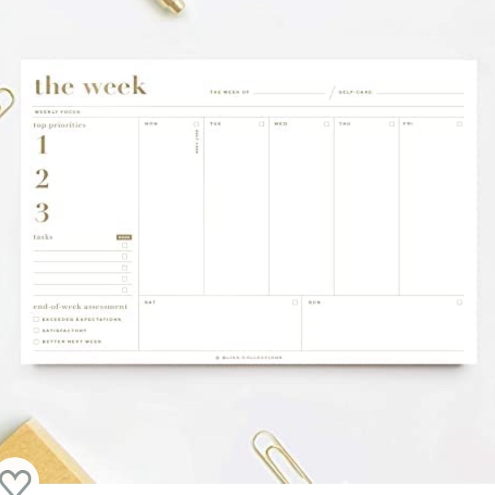 Weekly Planner